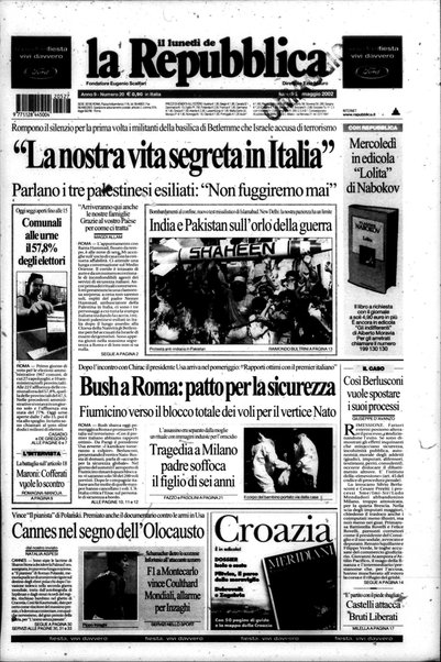 Il lunedì de La repubblica